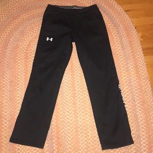 Under armour black sweatpants